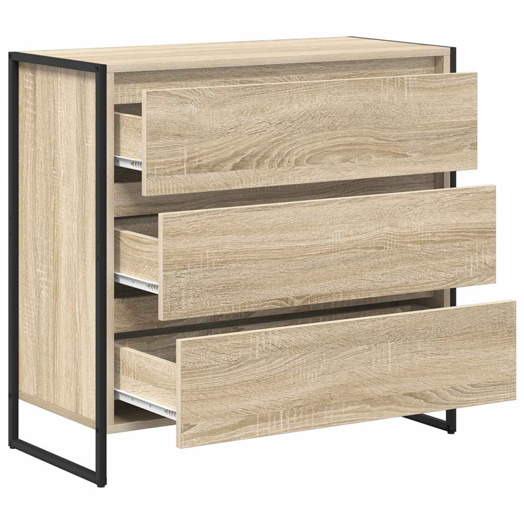 Vitrina con cajón Sonoma 79 x 36 x 75.5 cm Madera contrachapada