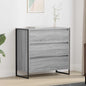 Vitrina con cajón Sonoma 79 x 36 x 75.5 cm Madera contrachapada