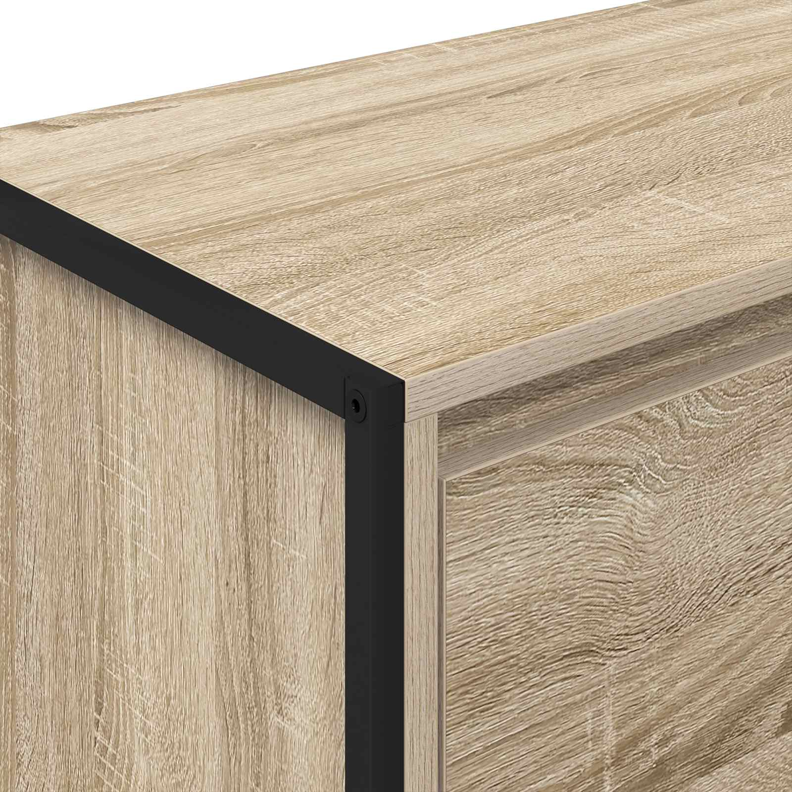 Armario auxiliar Sonoma 79 x 36 x 75 cm Madera contrachapada