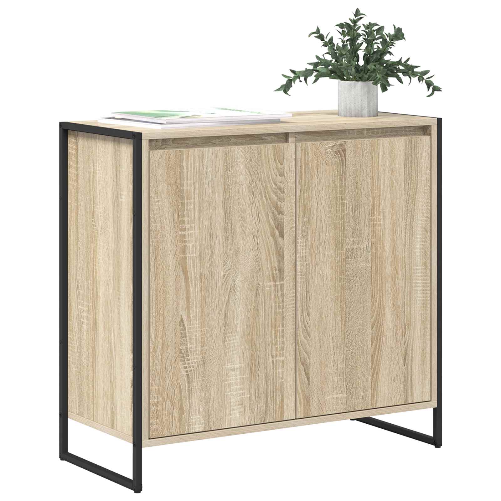 Armario auxiliar Sonoma 79 x 36 x 75 cm Madera contrachapada