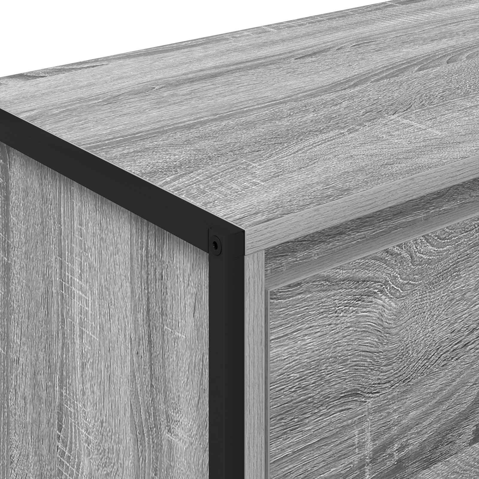 Armario auxiliar Gris Sonoma 79 x 36 x 75 cm