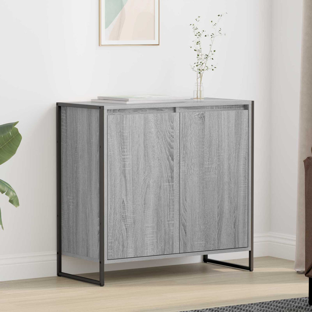 Armario auxiliar Gris Sonoma 79 x 36 x 75 cm