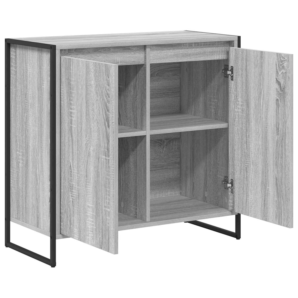 Armario auxiliar Gris Sonoma 79 x 36 x 75 cm