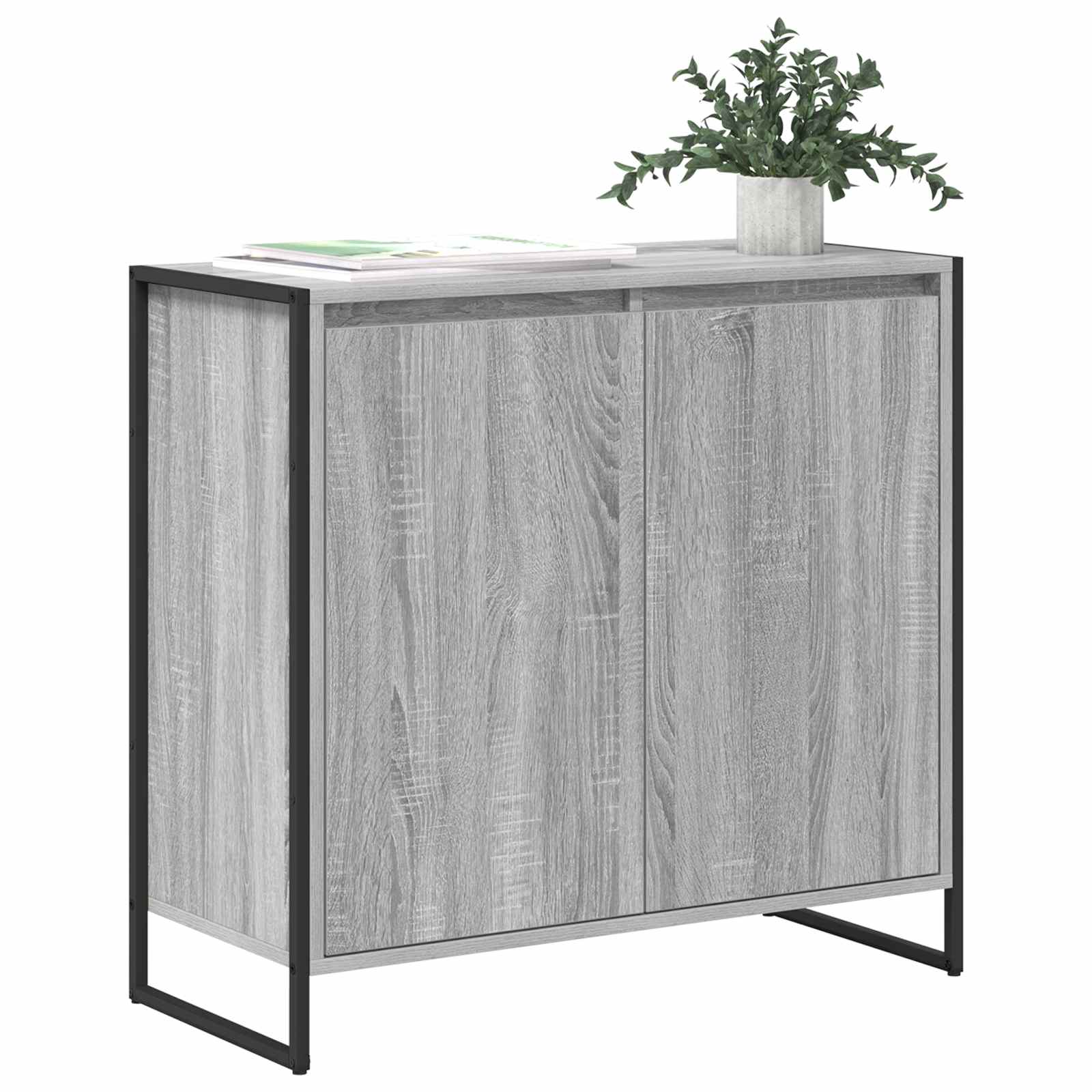 Armario auxiliar Gris Sonoma 79 x 36 x 75 cm