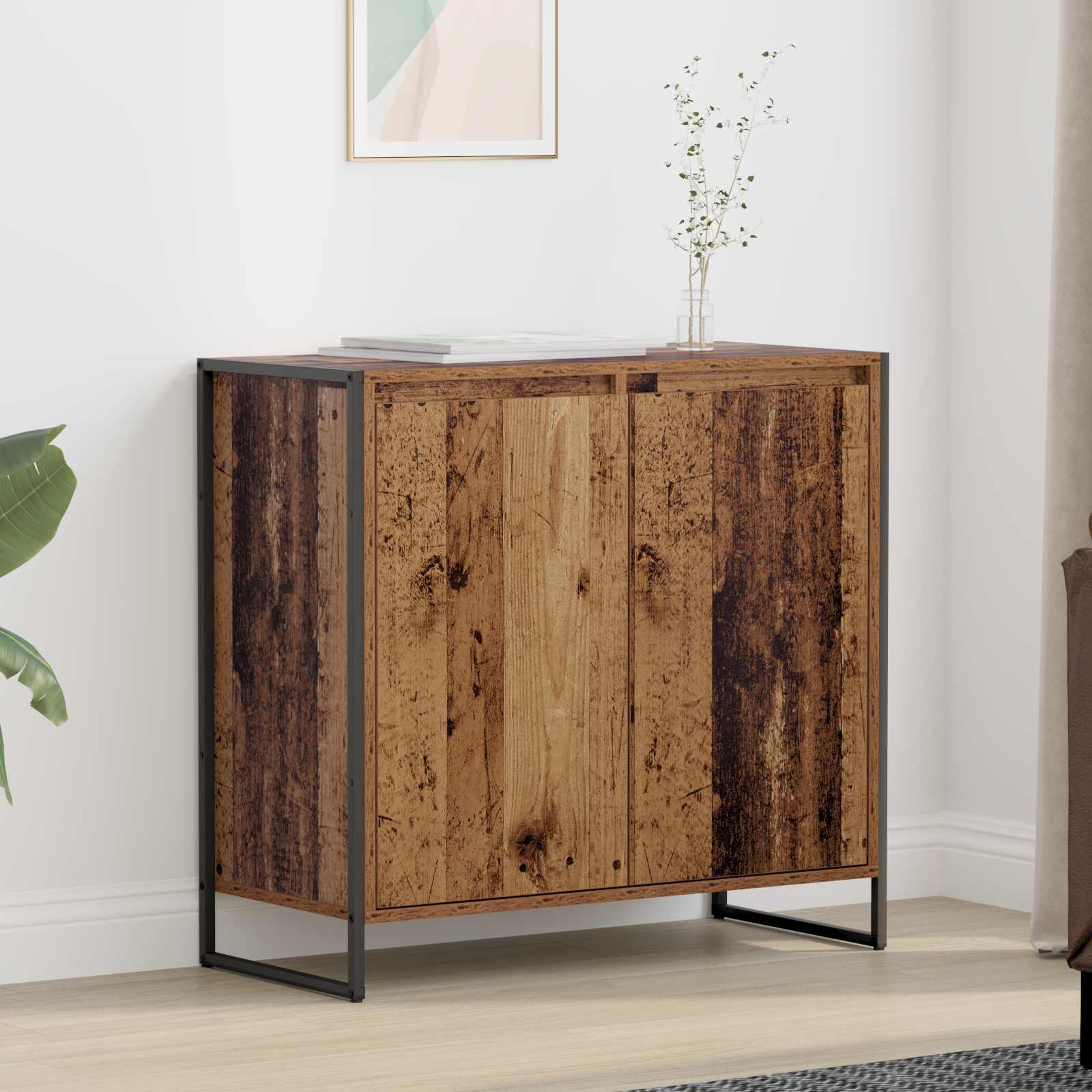 Sonoma Grey Sideboard 79 x 36 x 75 cm