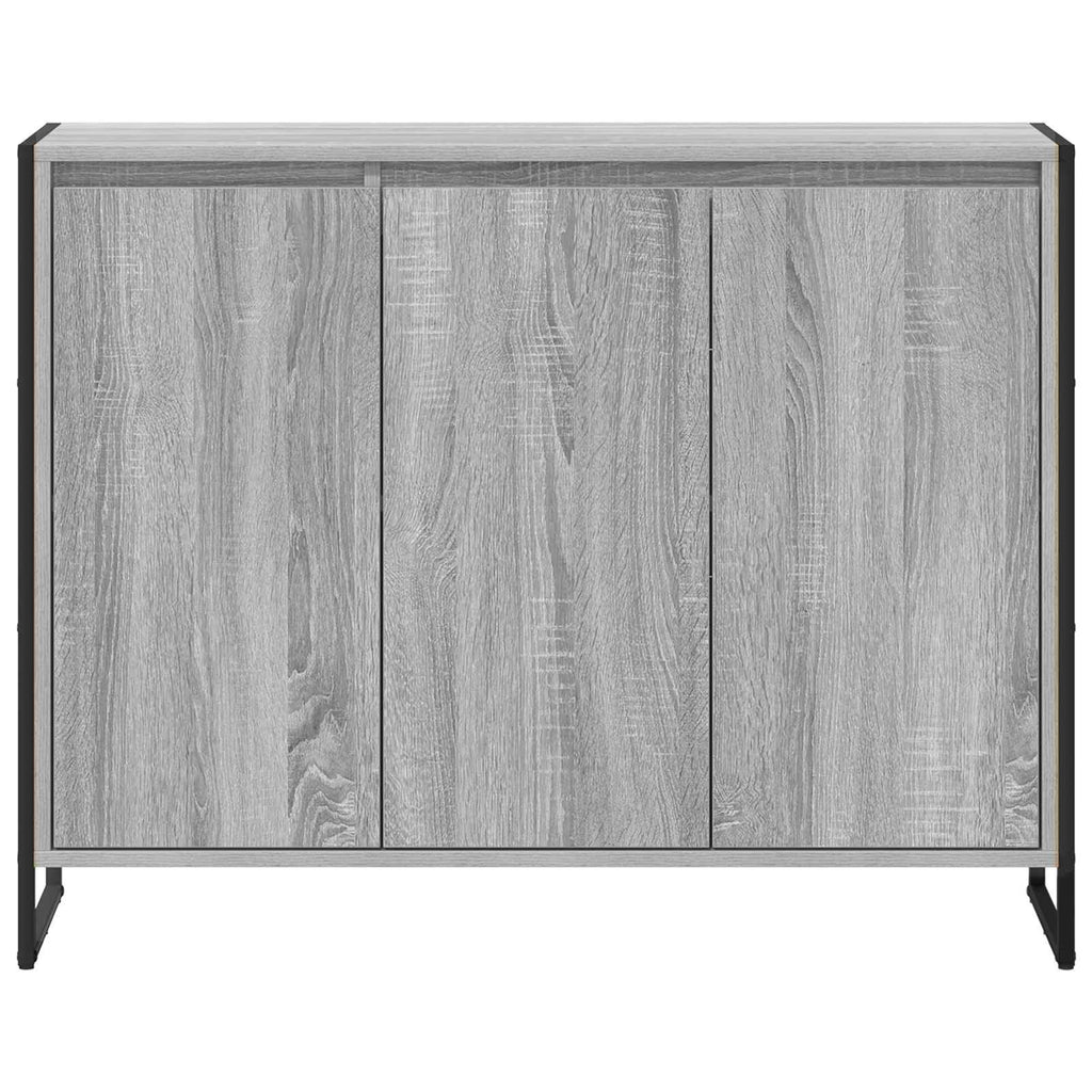 Armario auxiliar Gris Sonoma 96,5 x 30 x 75 cm