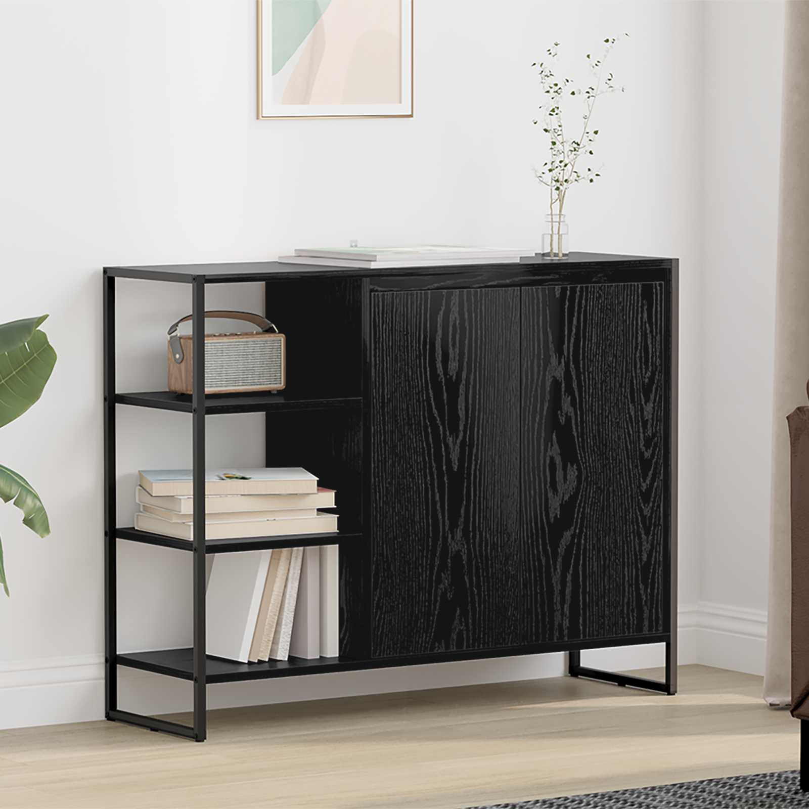 Sonoma Grey Sideboard 96.5 x 30 x 75 cm