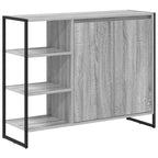 Armario auxiliar Gris Sonoma 96.5 x 30 x 75 cm