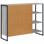 Armario auxiliar Gris Sonoma 96.5 x 30 x 75 cm