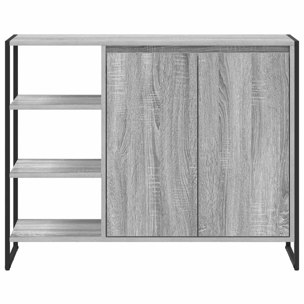 Armario auxiliar Gris Sonoma 96.5 x 30 x 75 cm