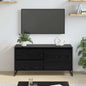 Gabinete de TV con cajón Gris Sonoma 100 x 36 x 49.5 cm