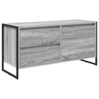 Gabinete de TV con cajón Gris Sonoma 100 x 36 x 49.5 cm