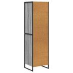 Estantería para libros con cajón Gris Sonoma 43 x 36 x 150.5 cm