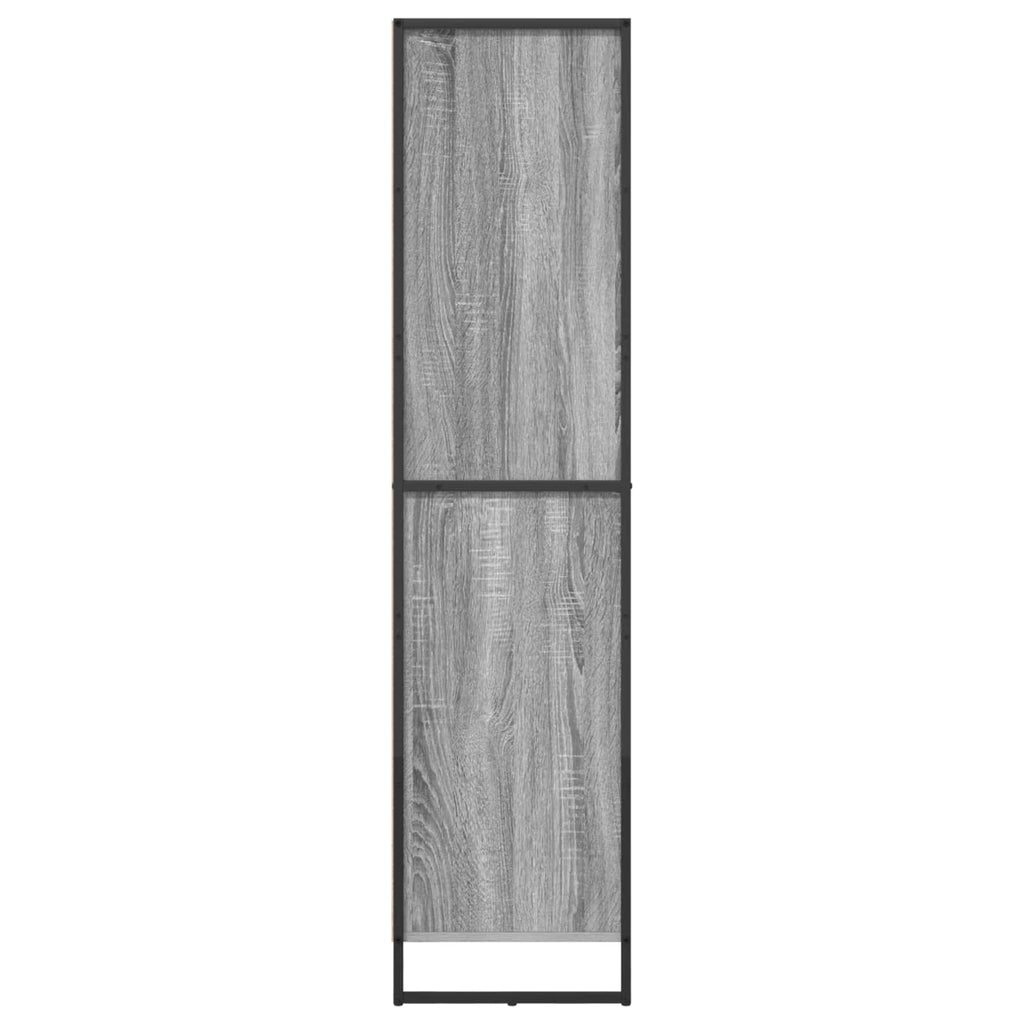 Estantería para libros con cajón Gris Sonoma 43 x 36 x 150.5 cm