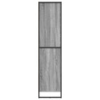 Estantería para libros con cajón Gris Sonoma 43 x 36 x 150.5 cm