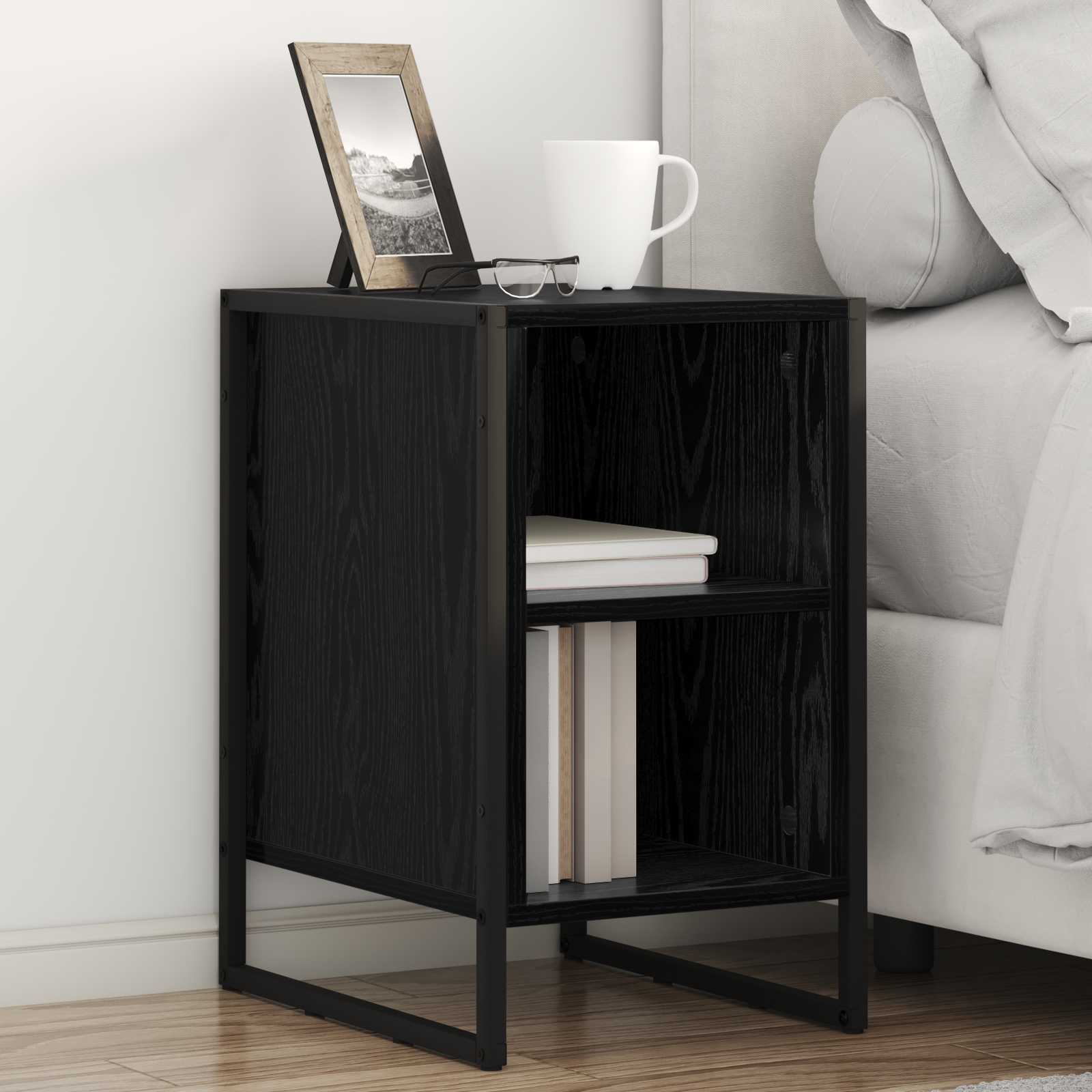 Nightstand 2 pcs Sonoma Grey 39.5 x 30 x 50 cm