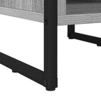 Mesa de Noche 2 pcs Gris Sonoma 39.5 x 30 x 50 cm