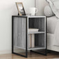 Mesa de Noche 2 pcs Gris Sonoma 39.5 x 30 x 50 cm