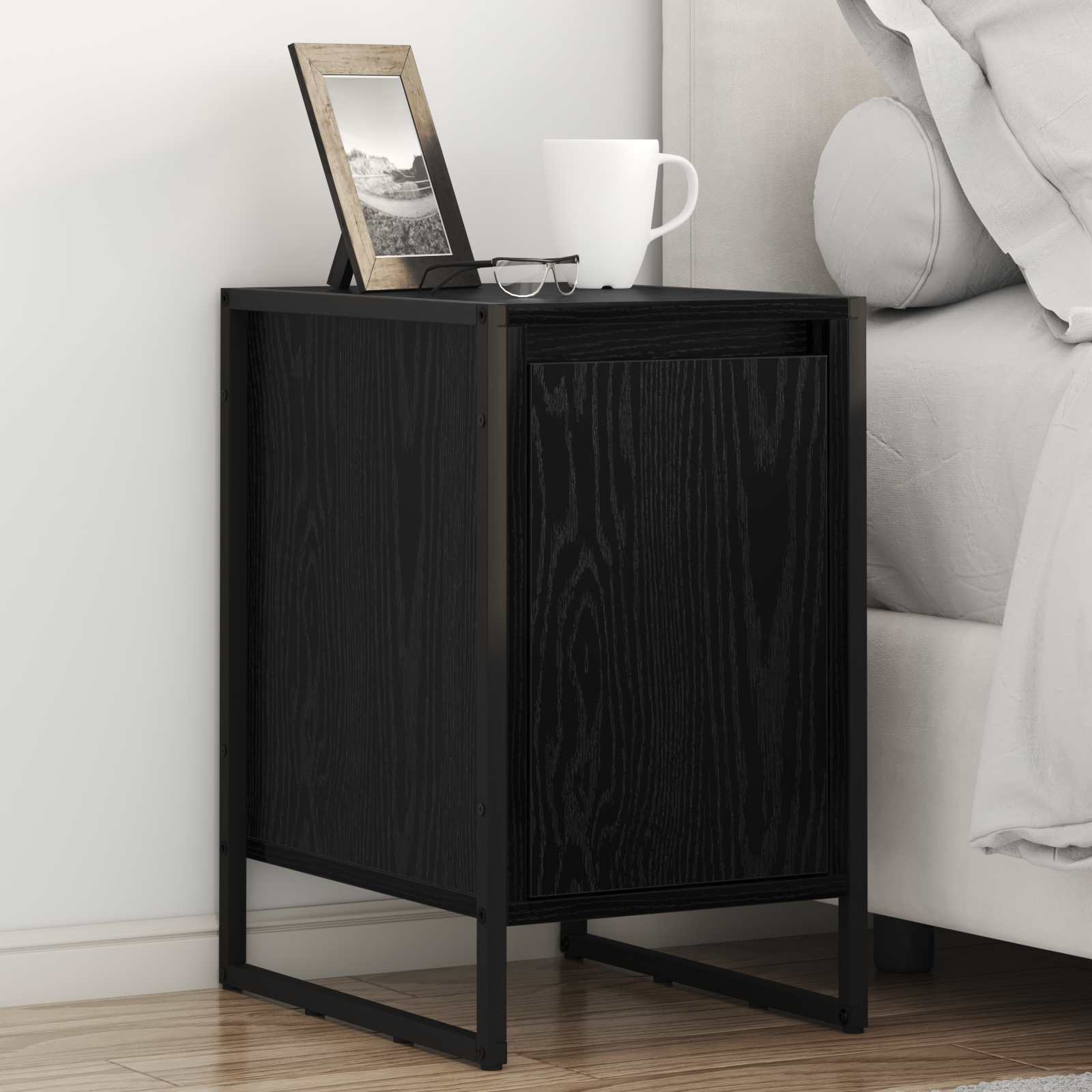 Nightstand 2 pcs Sonoma Grey 39.5 x 30 x 50 cm