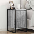 Mesa de Noche 2 pcs Gris Sonoma 39,5 x 30 x 50 cm