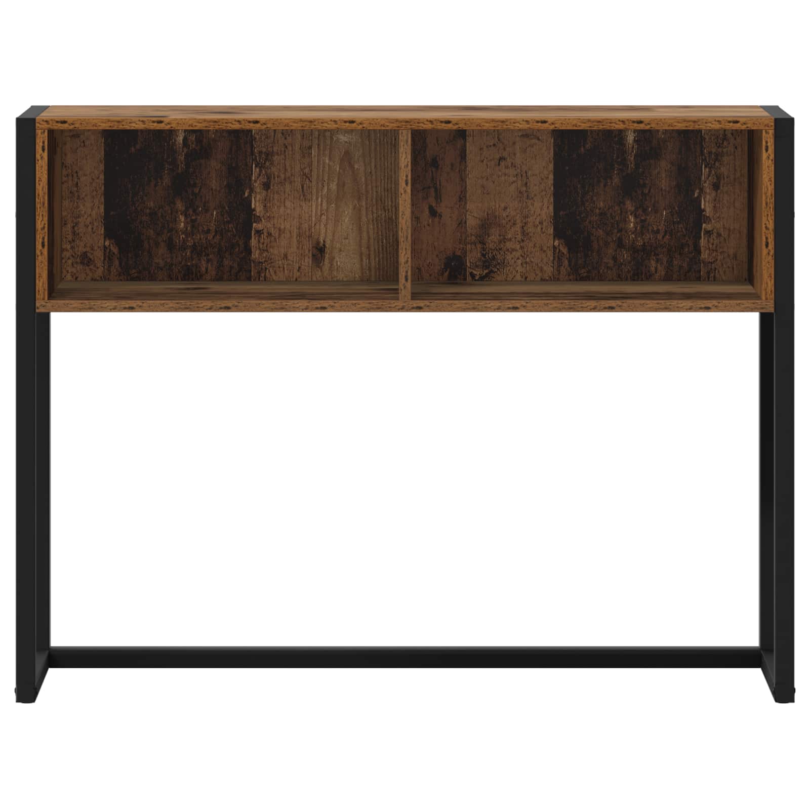 Mesa Auxiliar con almacenamiento Madera Vieja 100 x 36 x 75 cm