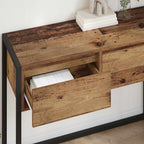 Mesa Auxiliar con cajón Madera Vieja 100 x 36 x 75 cm