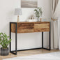 Mesa Auxiliar con cajón Madera Vieja 100 x 36 x 75 cm