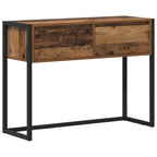 Mesa Auxiliar con cajón Madera Vieja 100 x 36 x 75 cm