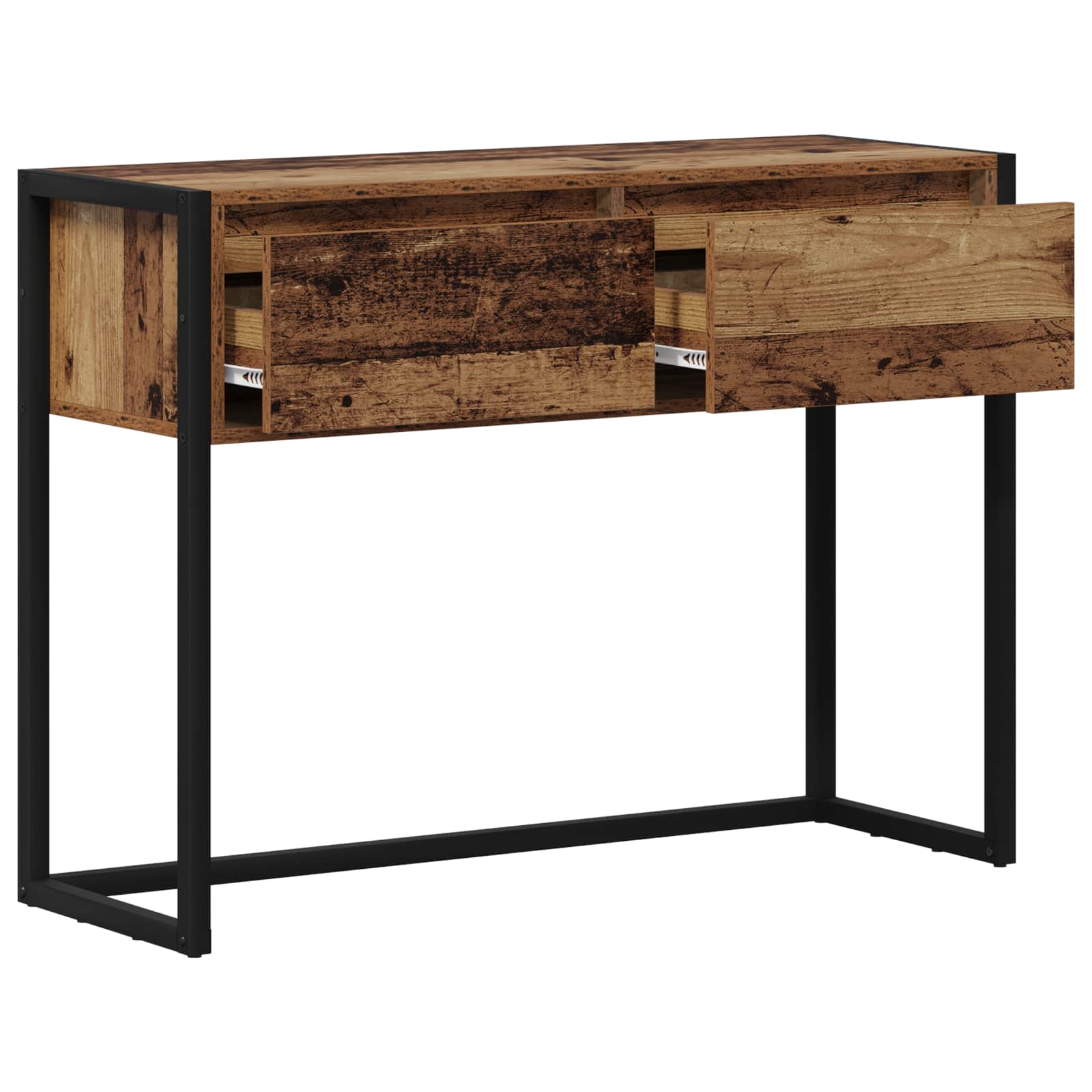 Mesa Auxiliar con cajón Madera Vieja 100 x 36 x 75 cm