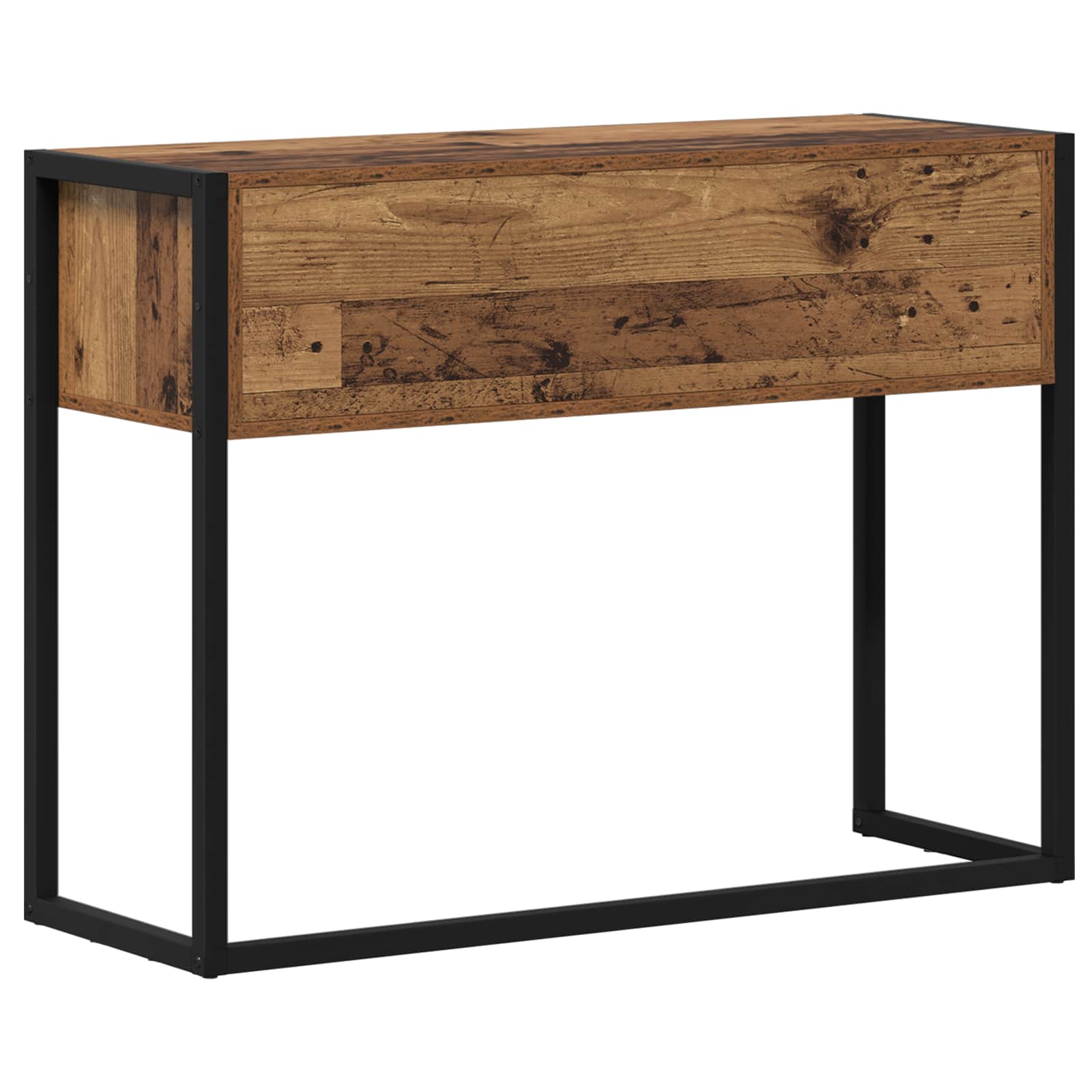 Mesa Auxiliar con cajón Madera Vieja 100 x 36 x 75 cm