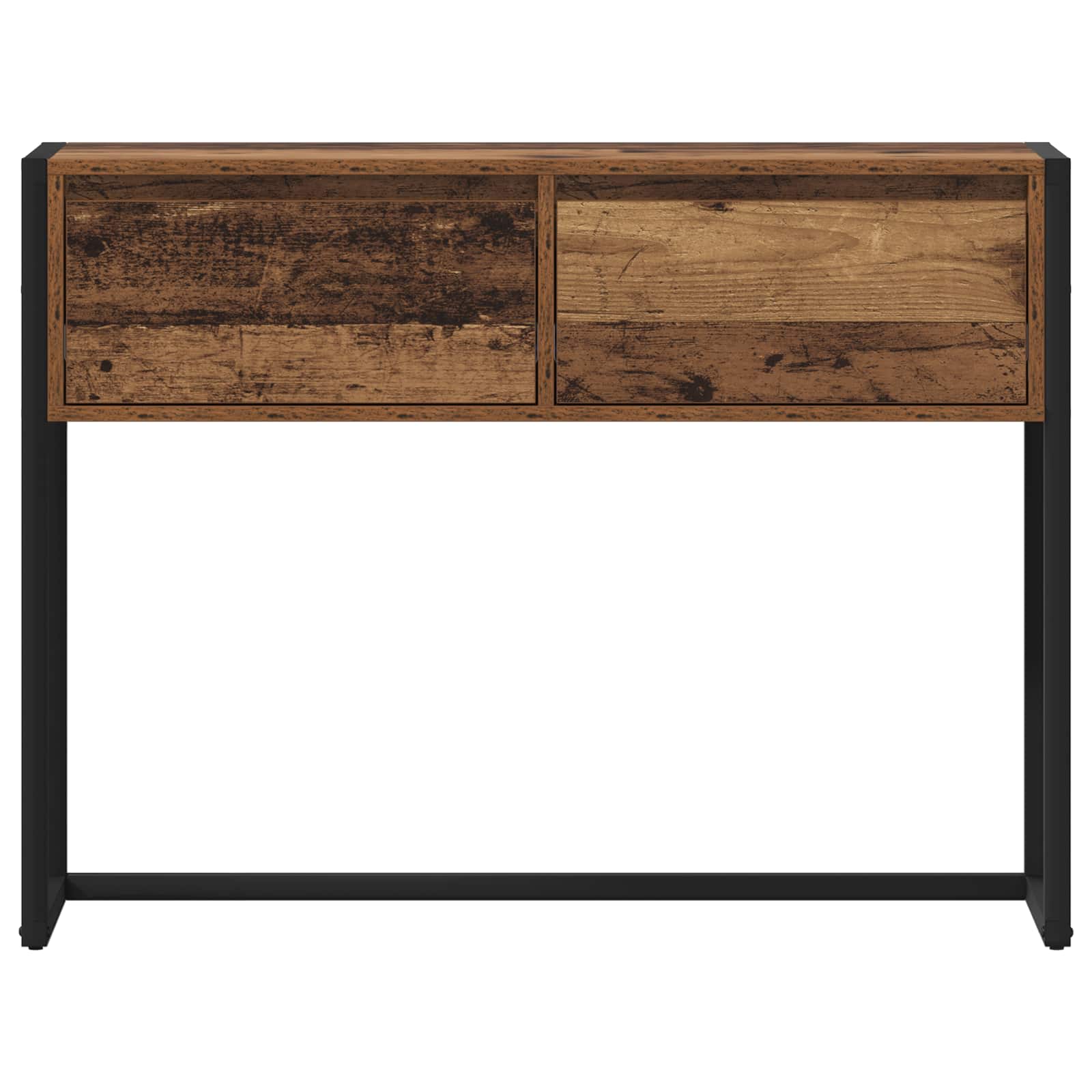 Mesa Auxiliar con cajón Madera Vieja 100 x 36 x 75 cm