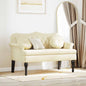 Banco Chesterfield Capuchino 120.5 x 65 x 75 cm Cuero sintético