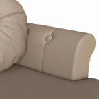 Banco Chesterfield Capuchino 120.5 x 65 x 75 cm Cuero sintético
