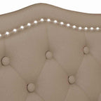 Banco Chesterfield Capuchino 120.5 x 65 x 75 cm Cuero sintético