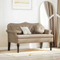 Banco Chesterfield Capuchino 120.5 x 65 x 75 cm Cuero sintético