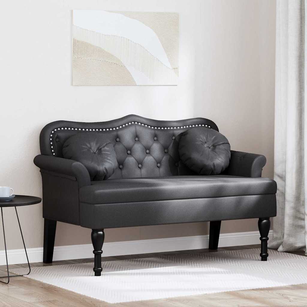 Banco Chesterfield Capuchino 120.5 x 65 x 75 cm Cuero sintético