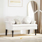 Banco Chesterfield Capuchino 120.5 x 65 x 75 cm Cuero sintético