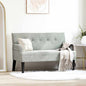 Banco Chesterfield Amarillo 112 x 65,5 x 75 cm Terciopelo