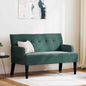 Banco Chesterfield Amarillo 112 x 65,5 x 75 cm Terciopelo
