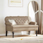 Chesterfield Bench 119.5 x 64.5 x 75 cm Artificial Leather