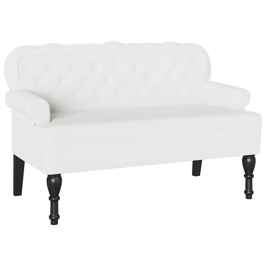 Banco Chesterfield 119,5 x 64,5 x 75 cm Cuero sintético