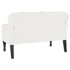 Banco Chesterfield 119,5 x 64,5 x 75 cm Cuero sintético