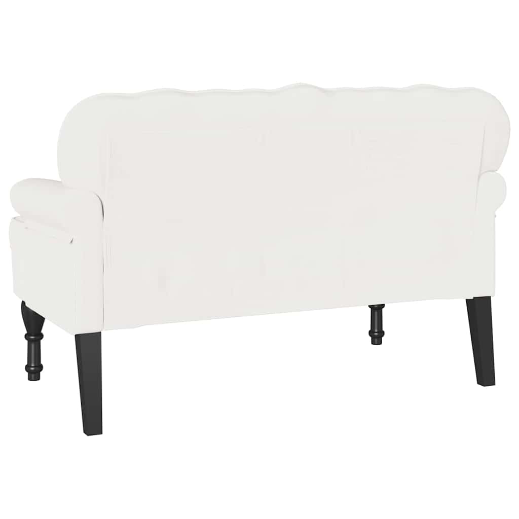 Banco Chesterfield 119,5 x 64,5 x 75 cm Cuero sintético