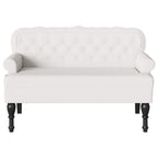 Banco Chesterfield 119,5 x 64,5 x 75 cm Cuero sintético