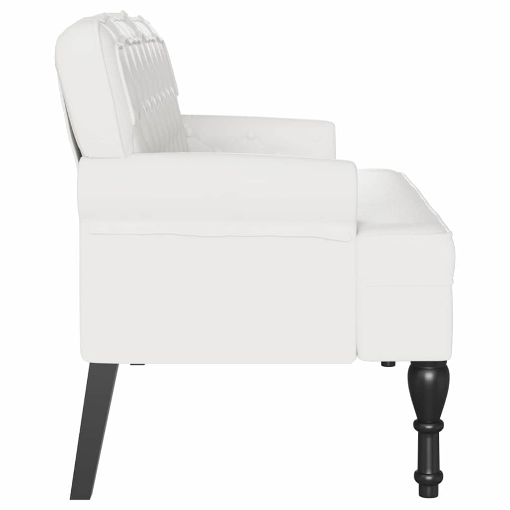 Banco Chesterfield 119,5 x 64,5 x 75 cm Cuero sintético