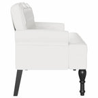 Banco Chesterfield 119,5 x 64,5 x 75 cm Cuero sintético