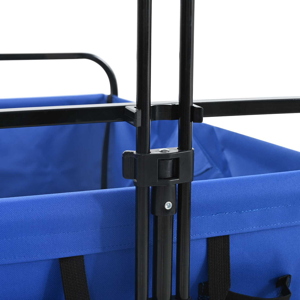 Carro Plegable Azul 89 x 63 x 96 cm