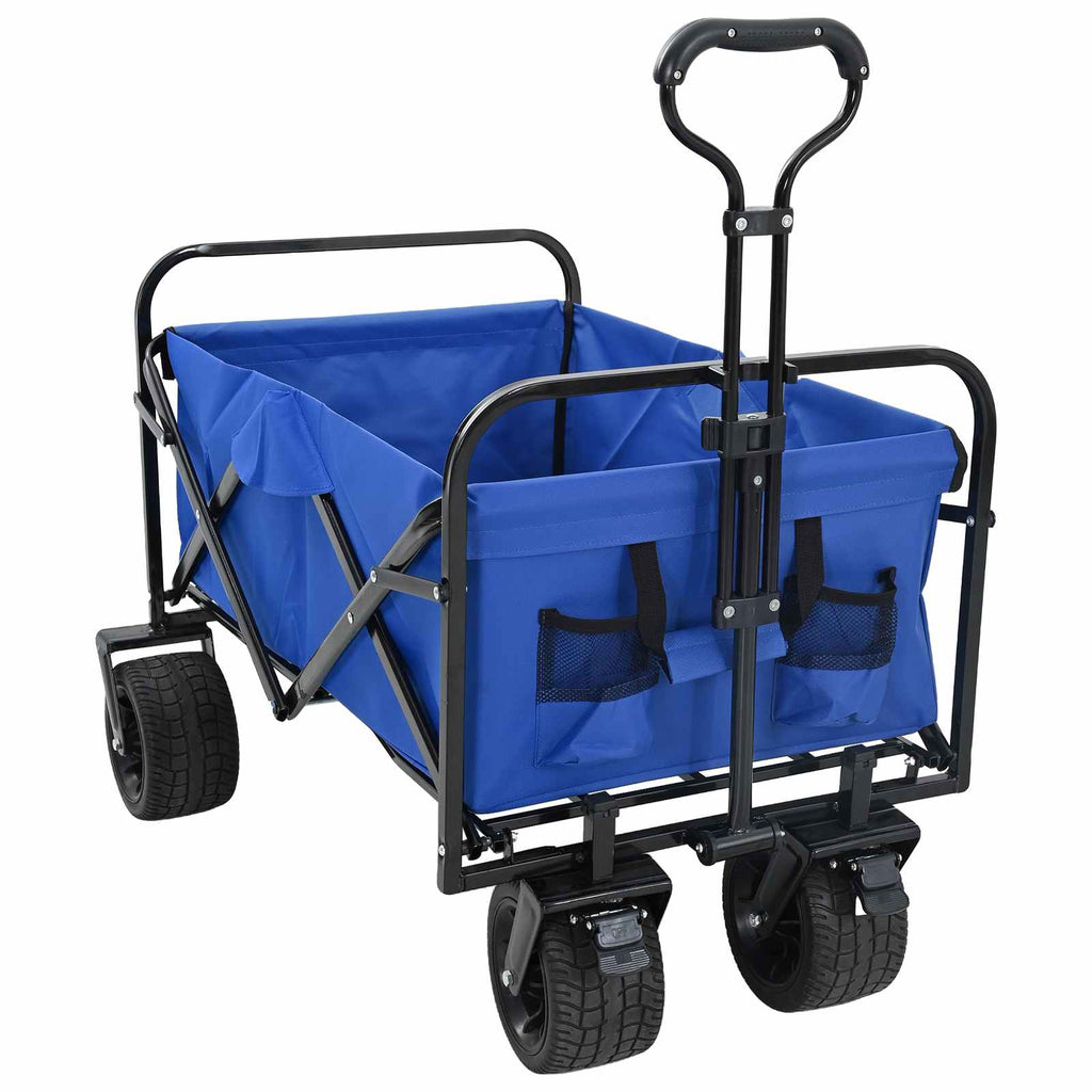 Carro Plegable Azul 89 x 63 x 96 cm