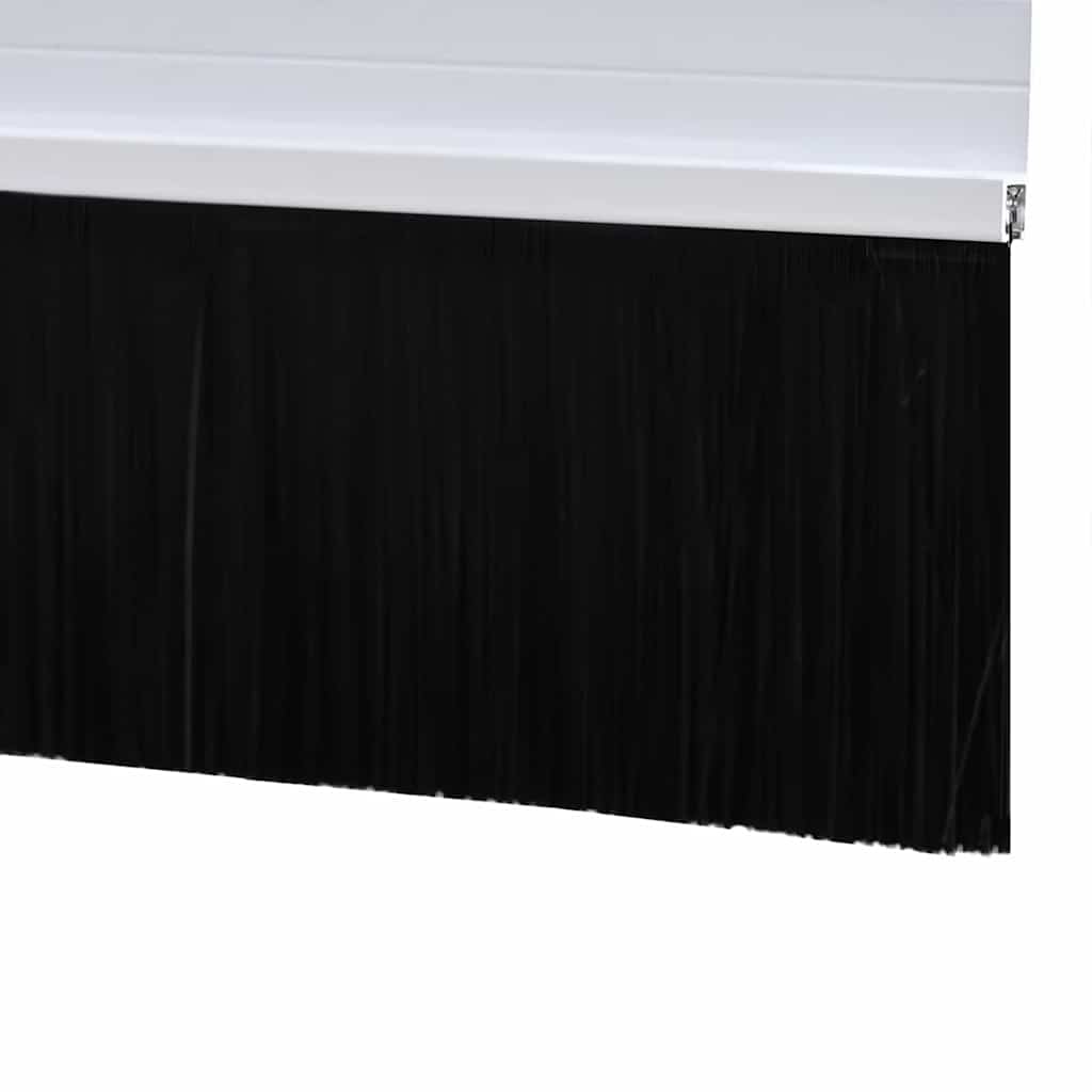 Sellos de cepillo para puertas autoadhesivos 12 pcs 100 cm