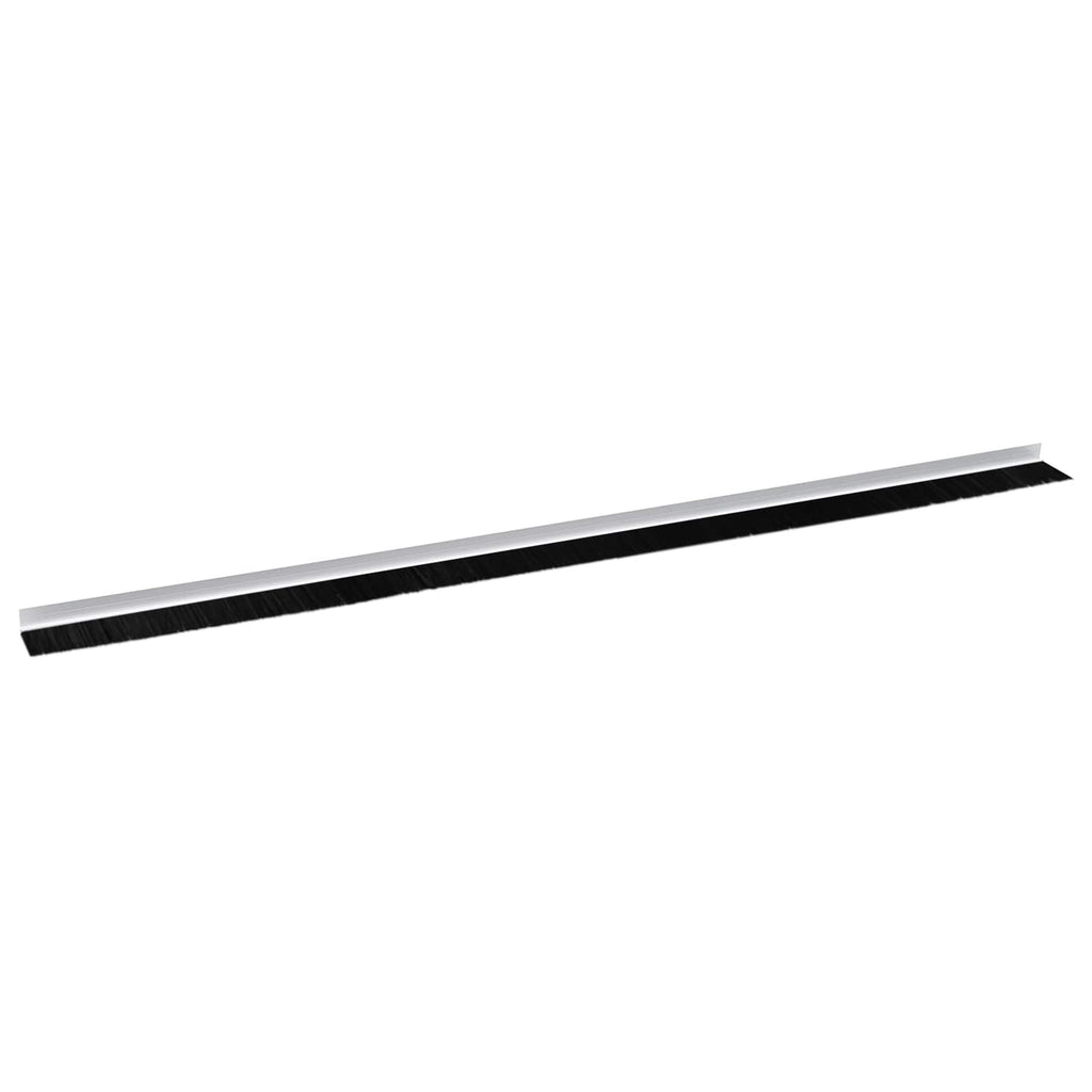 Sellos de cepillo para puertas autoadhesivos 12 pcs 100 cm